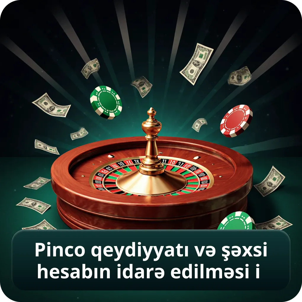Pinco Qeydiyyatı və Şəxsi Hesabın İdarə Edilməsi